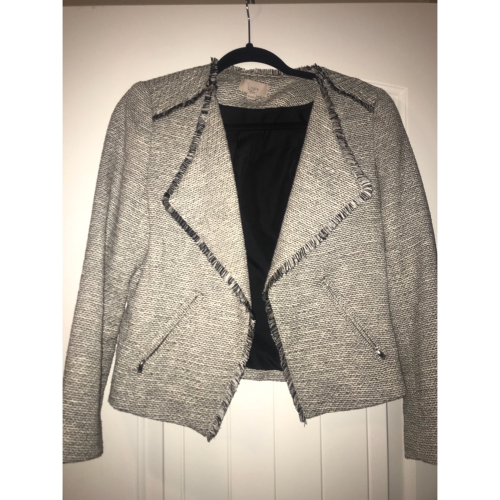 Knit blazer from the Loft